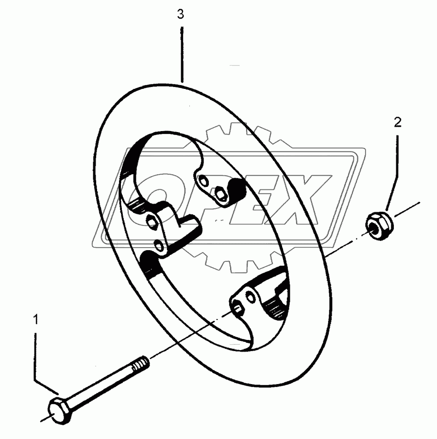 Packer wheel 700-30°-A/GGG