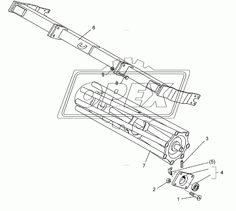 Tube bar roller D400-260 SM9