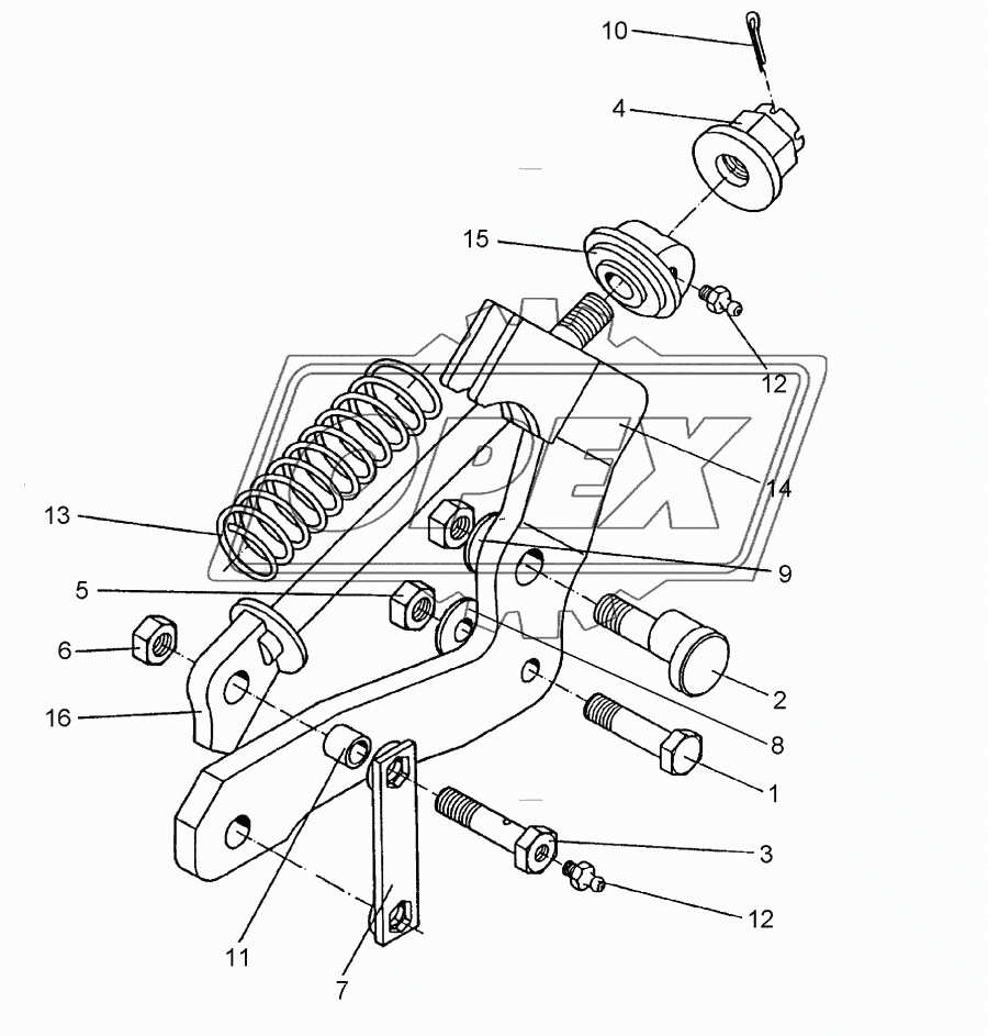 Trip device 85x20 A SM80/SM7 1