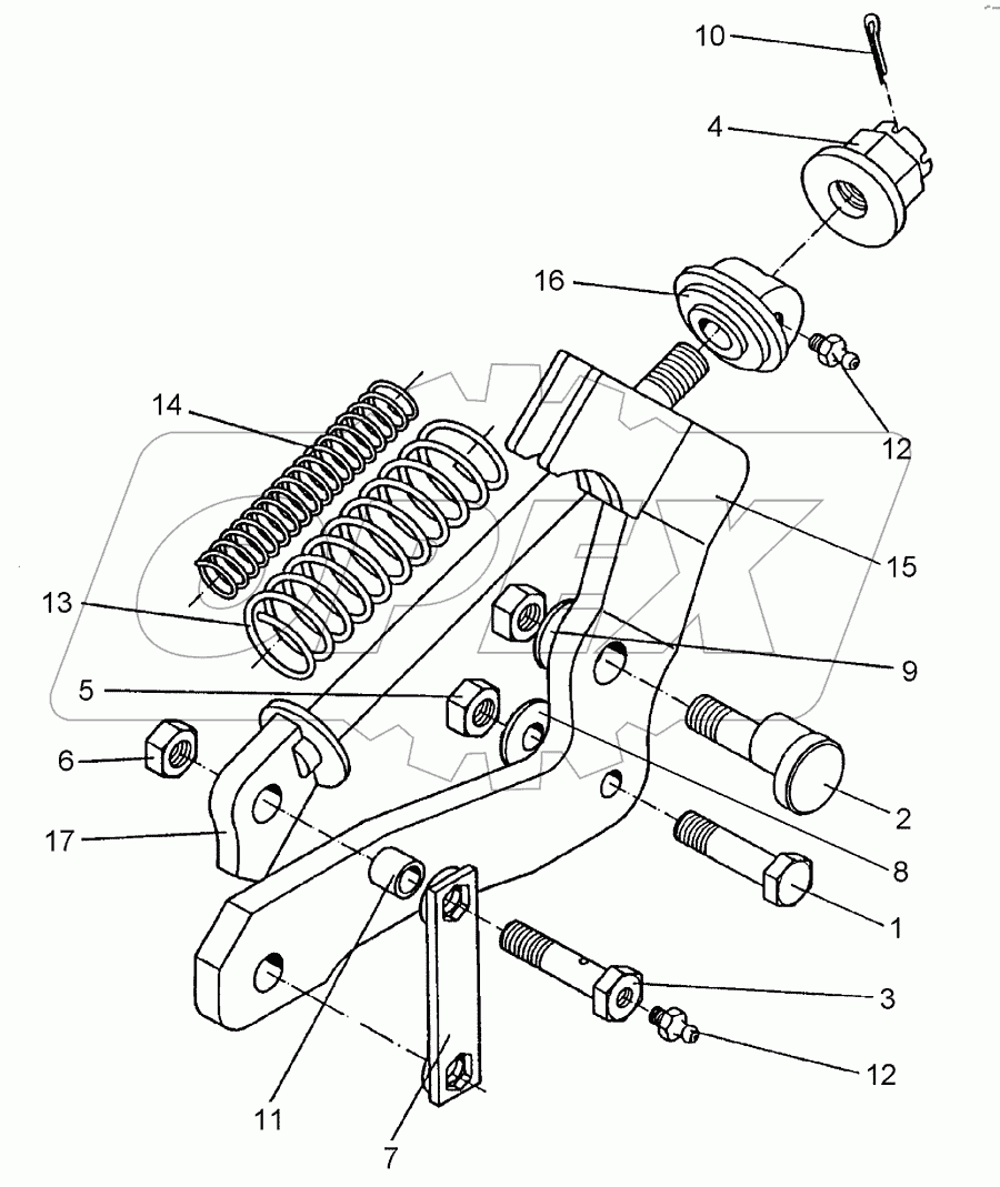 Trip device 85x20 A SM80/SM7