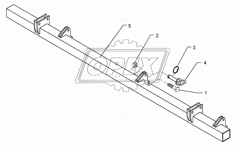 Frame for hollow discs Smaragd 9/260