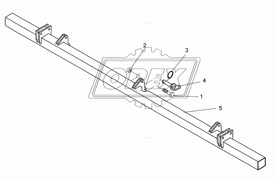 Frame for hollow discs Smaragd 9/300