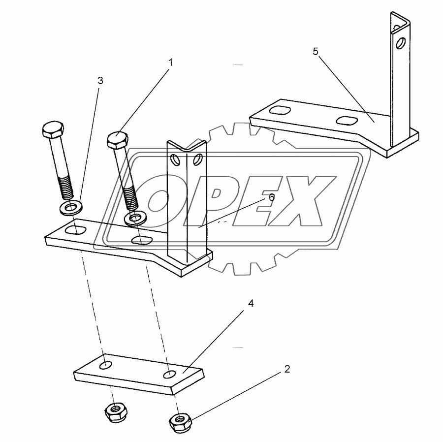 Carrier for light LH 16