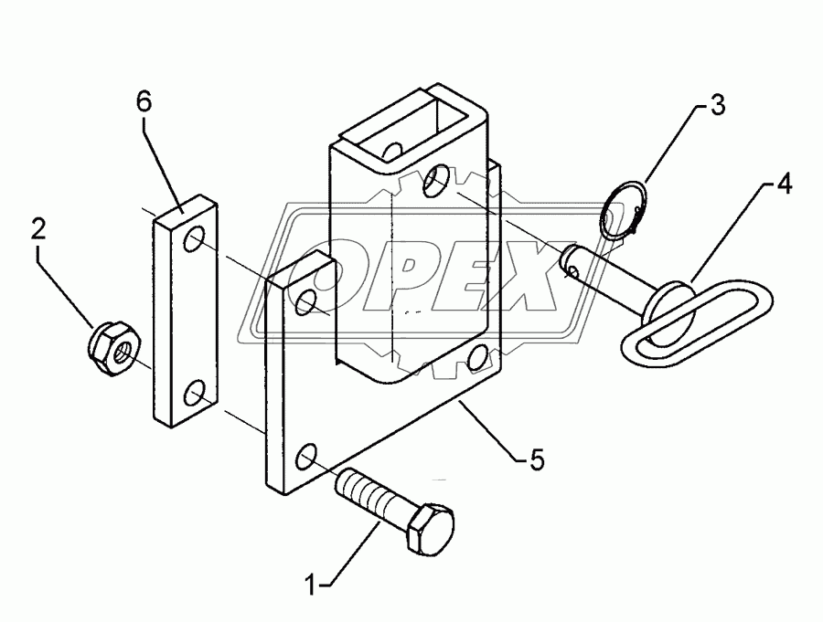 Wheel bracket 70x30 Smaragd 9S