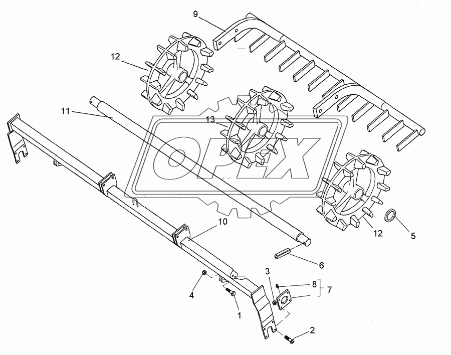 Nockenring roller D450-200 LI SM9