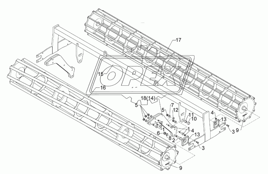 Double roller D400-200 RE SM9 1