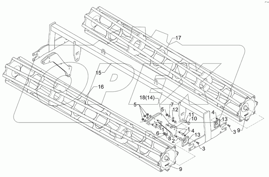 Double roller D400-200 LI SM9