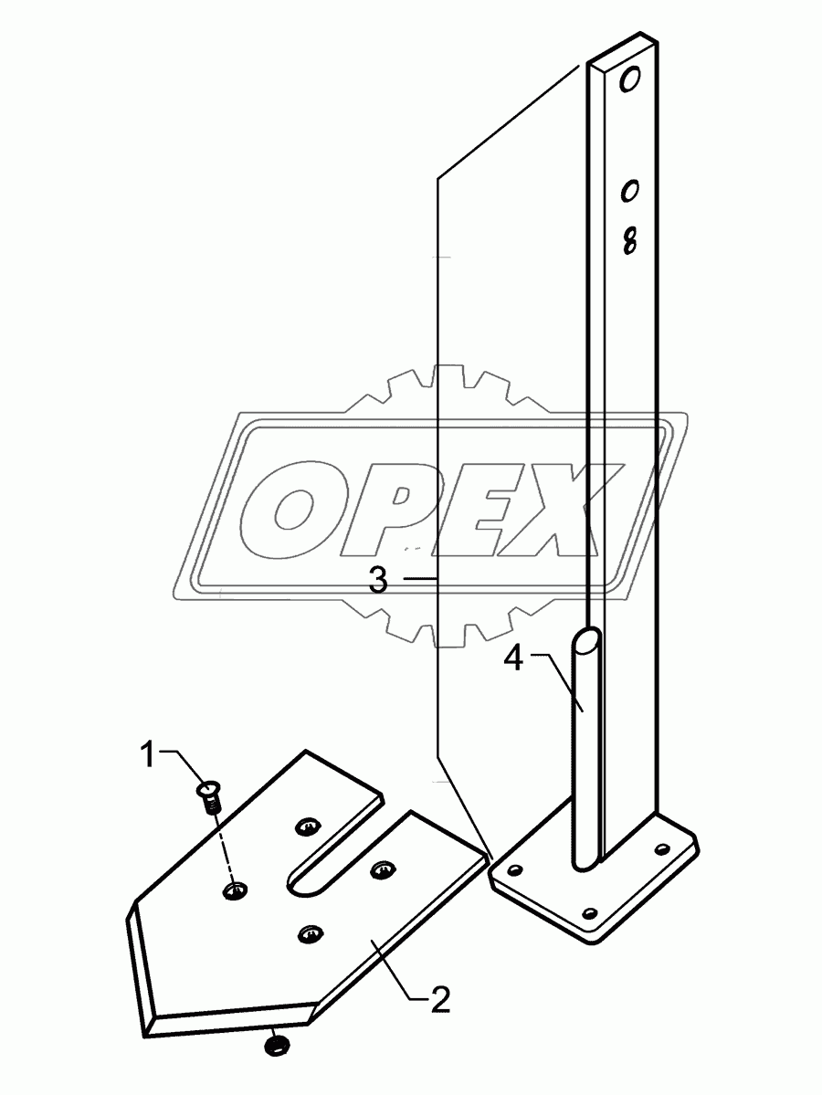 Tine F24 70x22x935 D24 H830