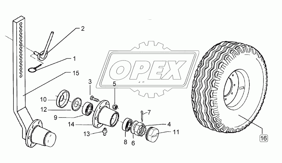 Depth wheel 10.0/80-12 70x30