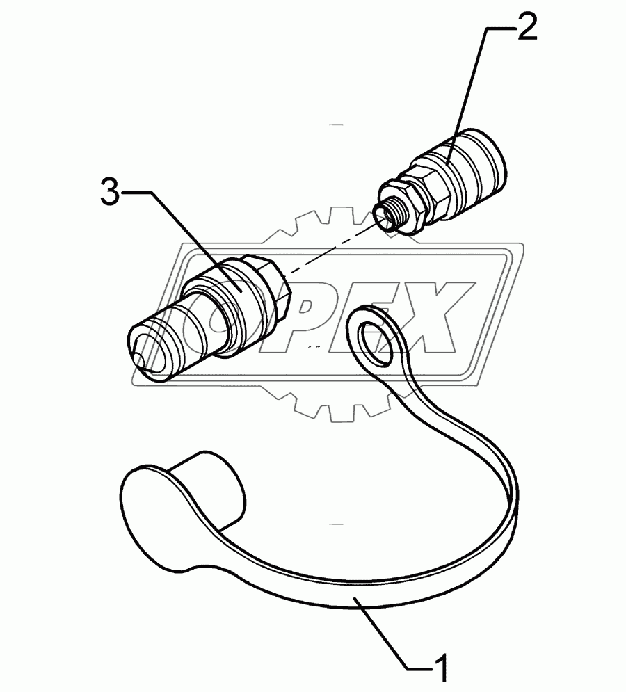 Adapter-inner thread K700