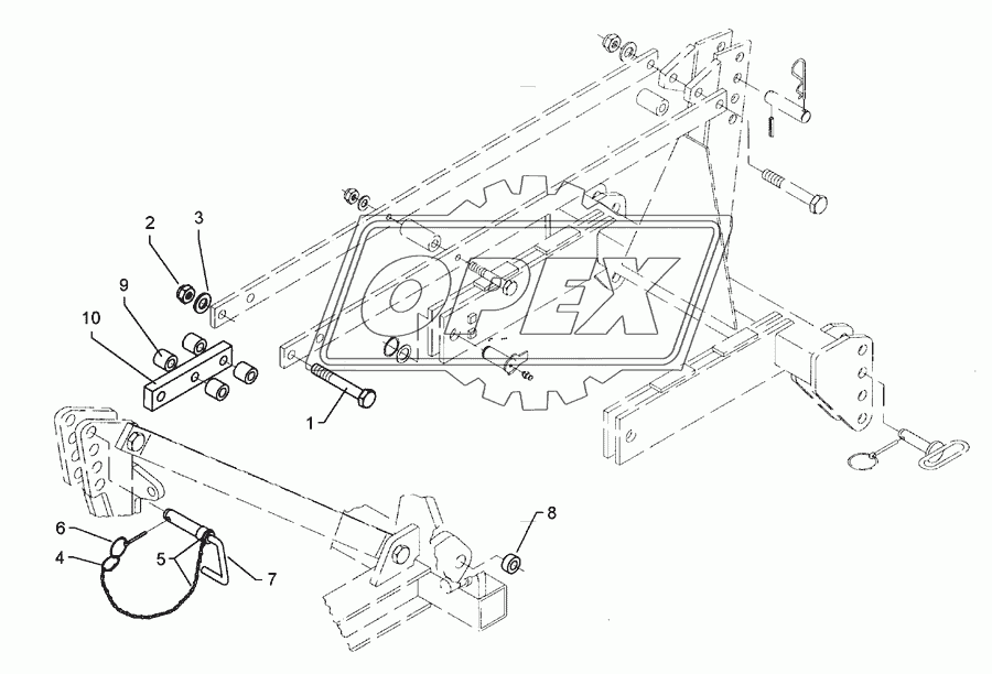 Parts for front headstock	Smaragd 9 K