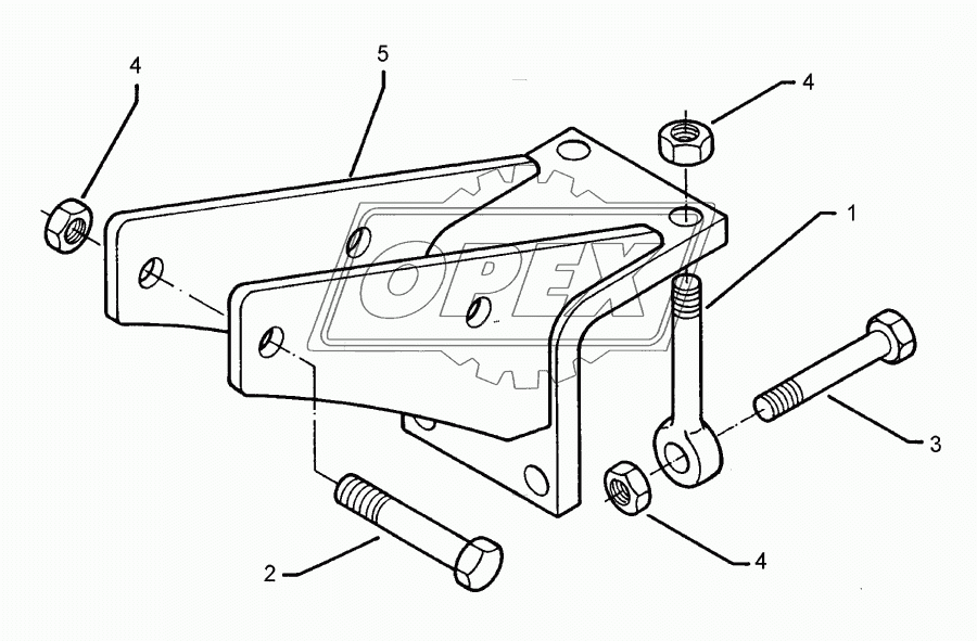 Wheel bracket 70x30 Smaragd 9