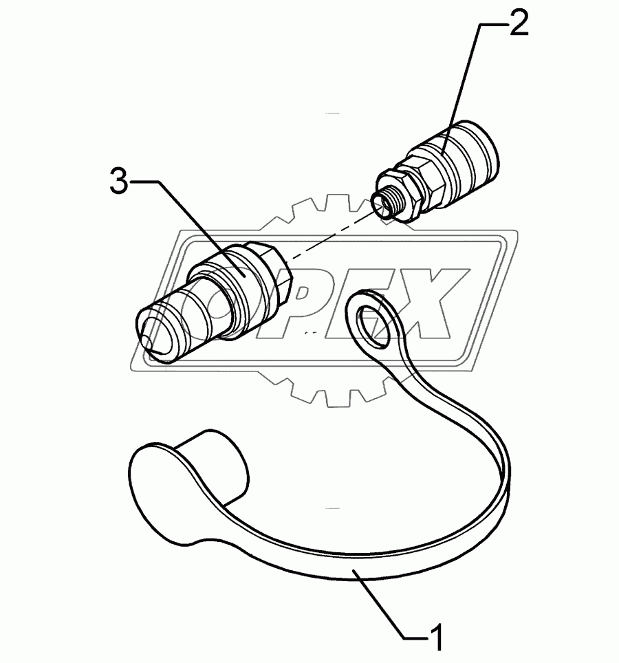 Adapter-inner thread K700