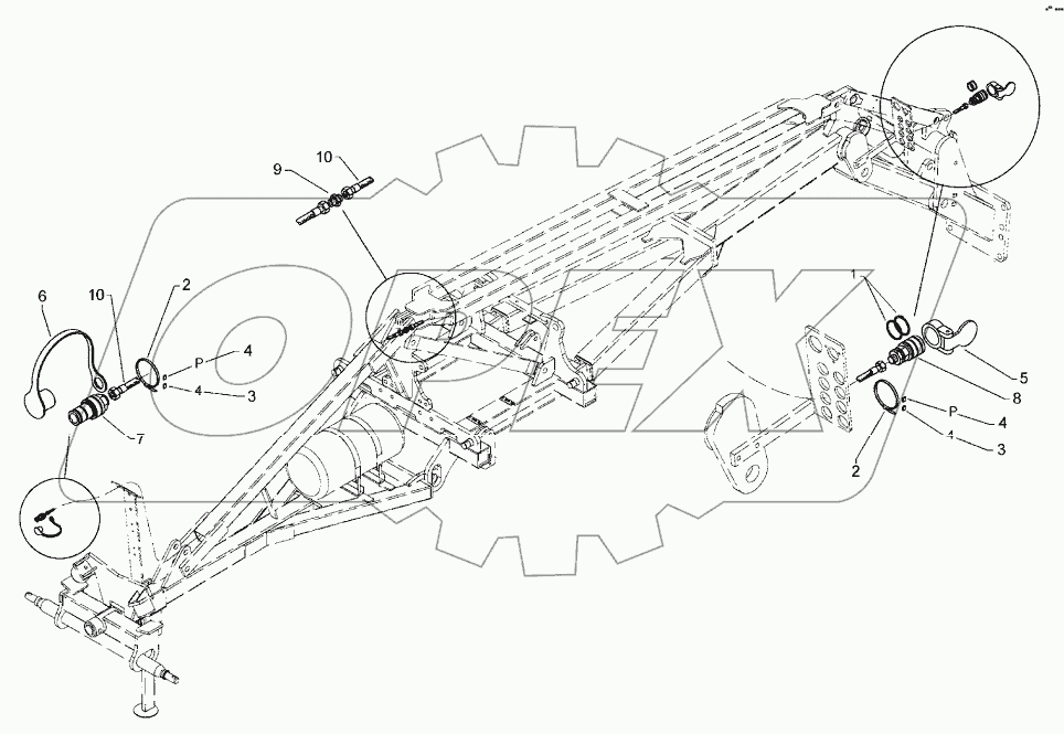 HY-pipe assembly Smaragd 9 KA B