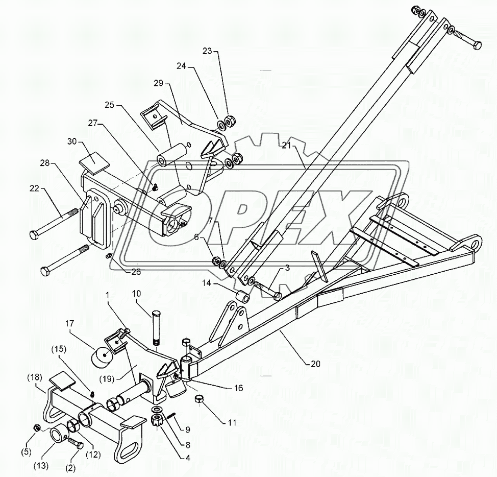 Deichsel 100x100/Smaragd 9 KA-B -12.99