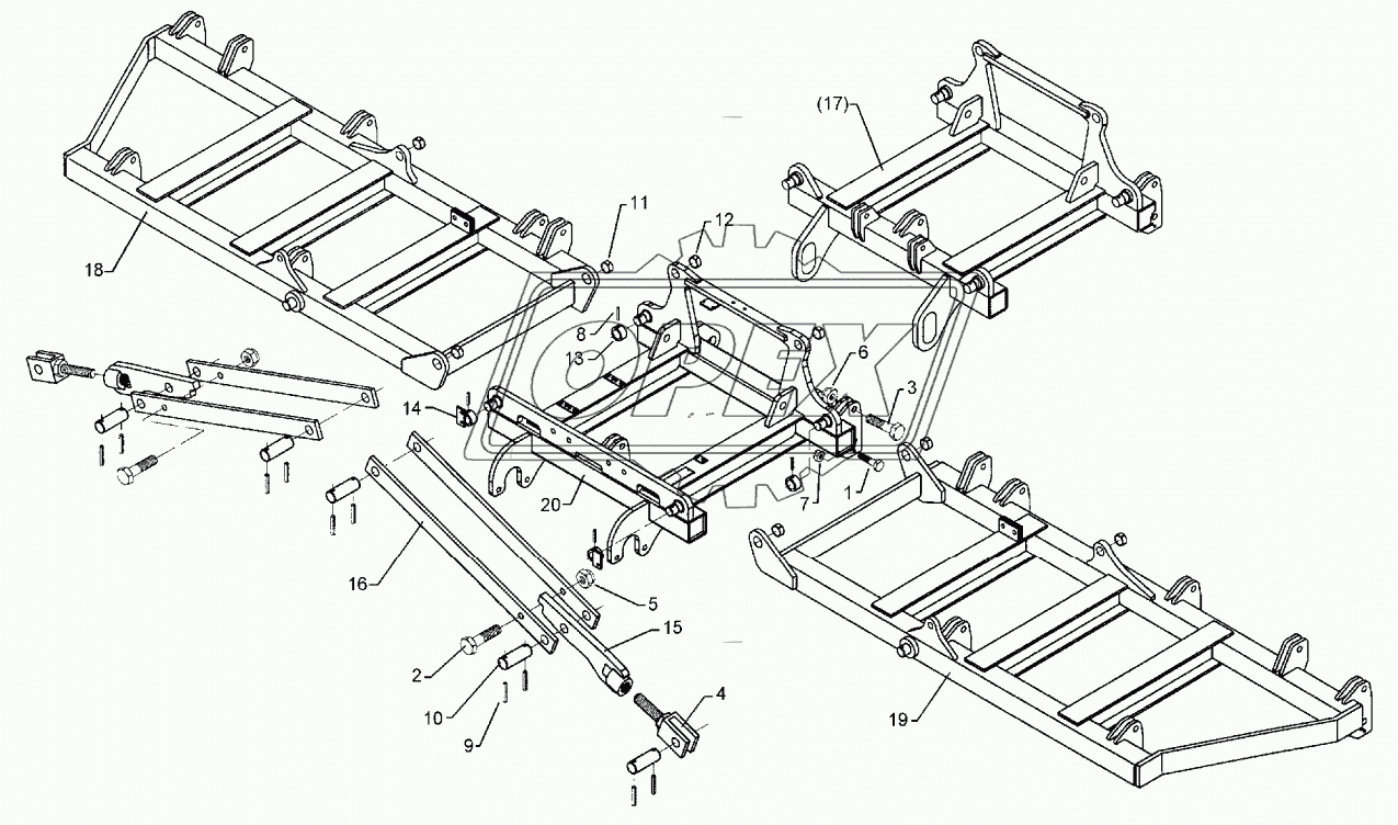 Basic frame Smaragd 9/600-K