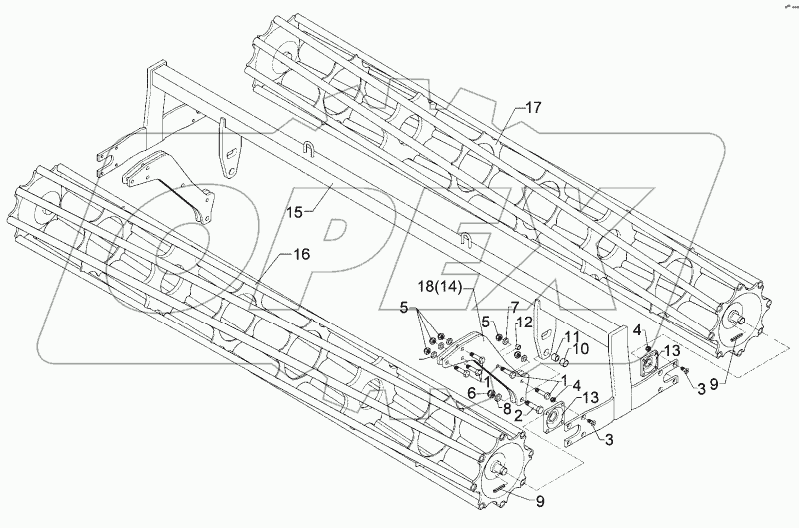 Double roller D400-300 LI SM9K