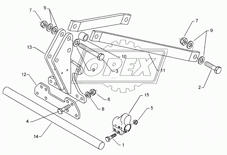 Headstock Smaragd 9 KA B -12.99