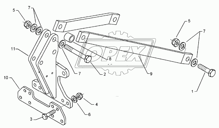 Headstock Smaragd 9 KA B 01.00-