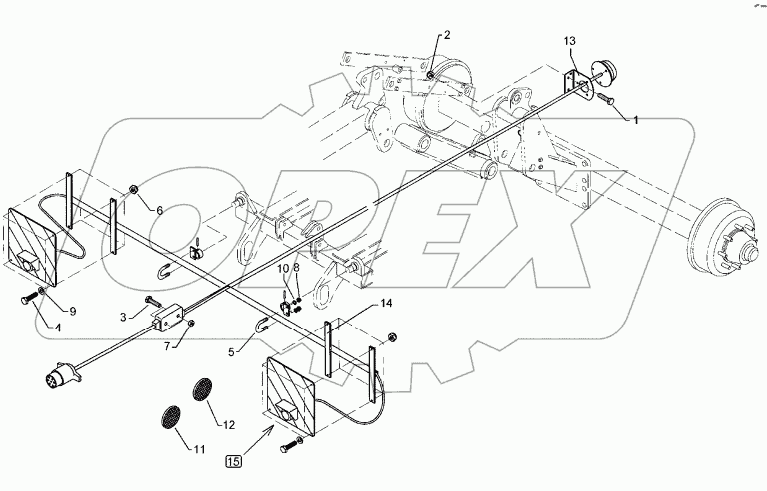 Lighting equipment V Smaragd 9 KA B