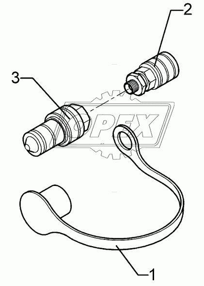 Adapter-inner thread K700