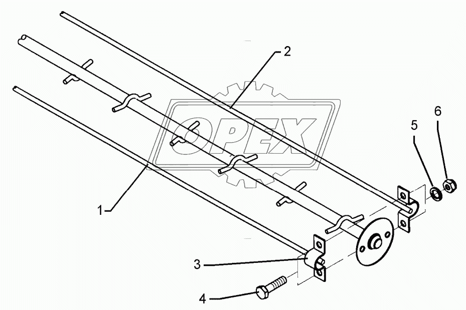 Gras agitator 3,00m