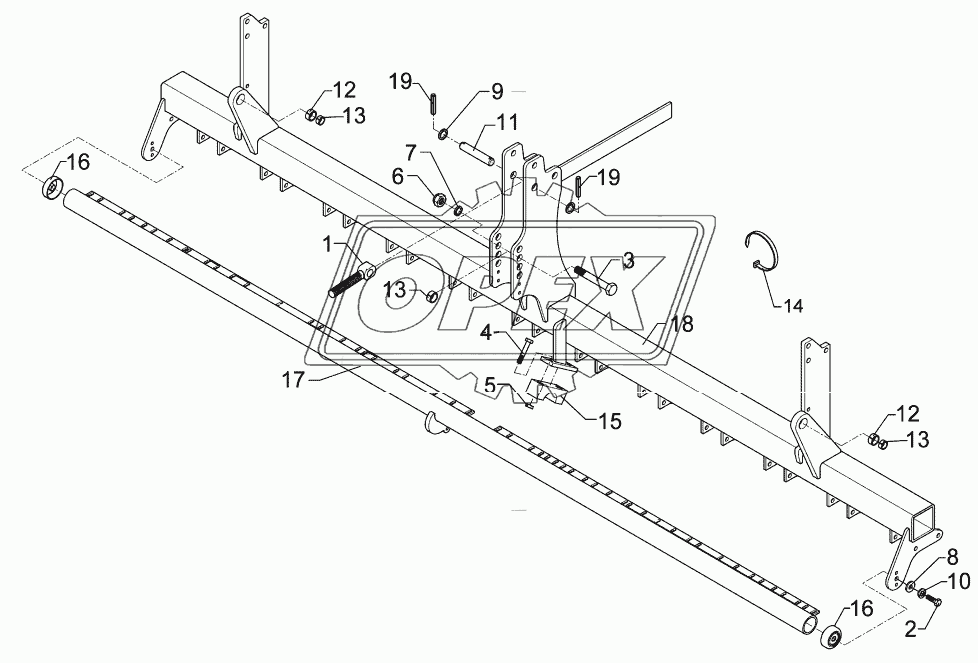 Coulter frame Saphir 7/300-ES 20R-150