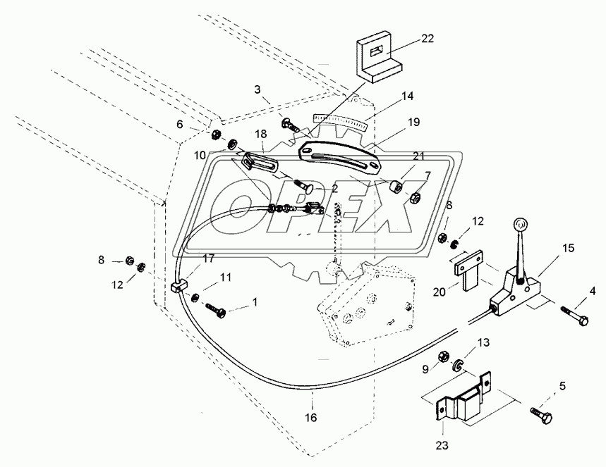 Remote control 6,00m