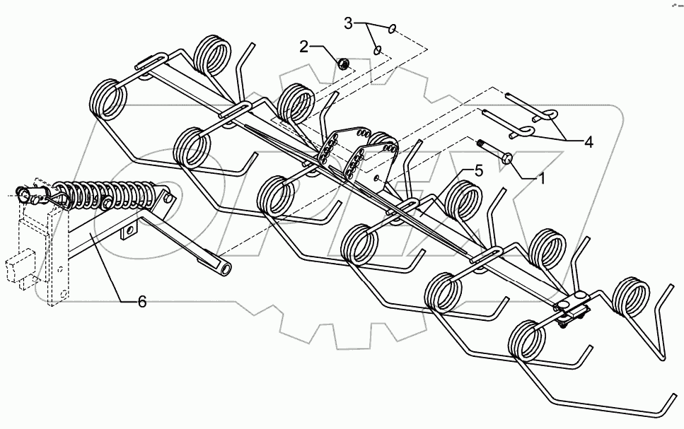 Levelling harrow S-1,50