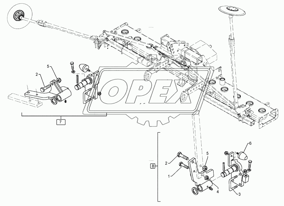 Swivel bracket Zirkon/Quarz