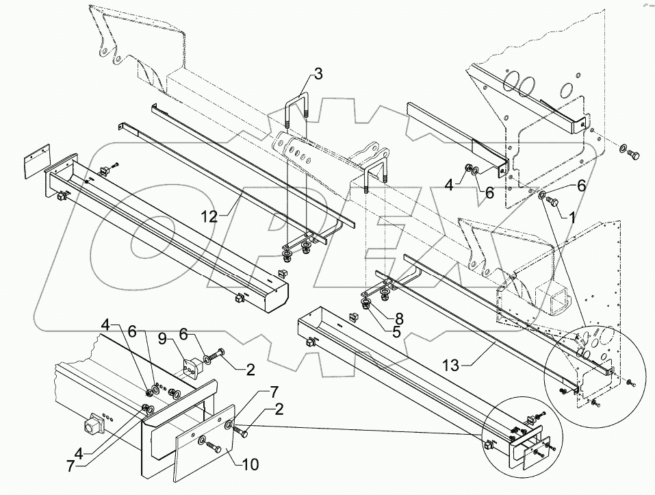 Calibration trough Saphir 7/400