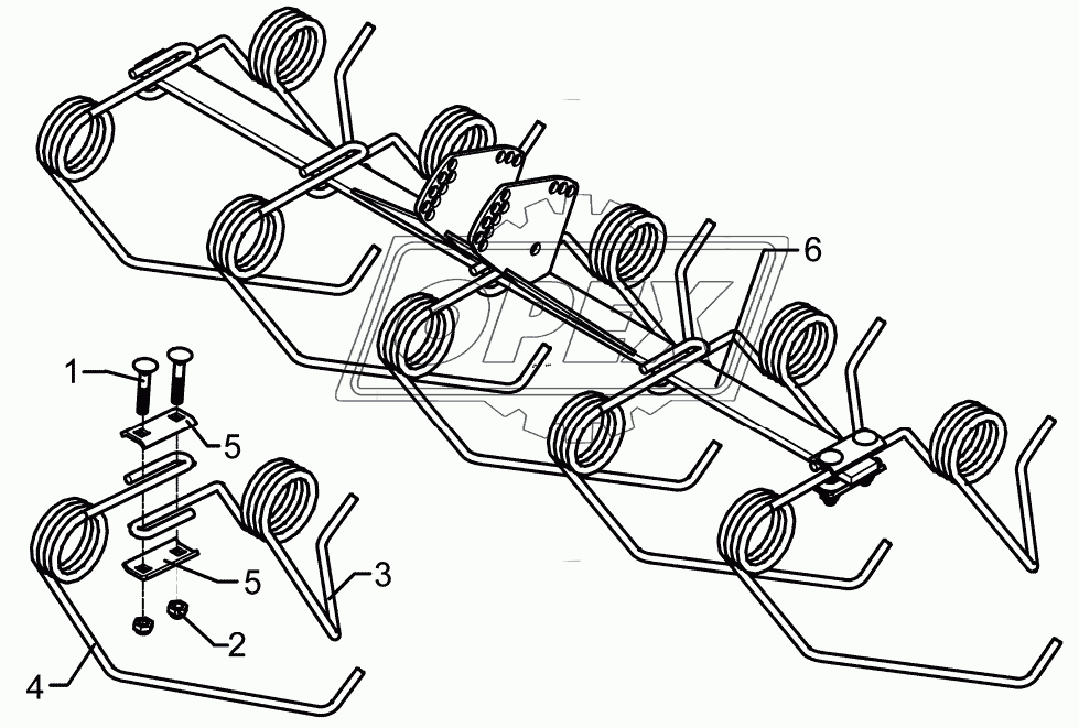 Levelling harrow S-1,25