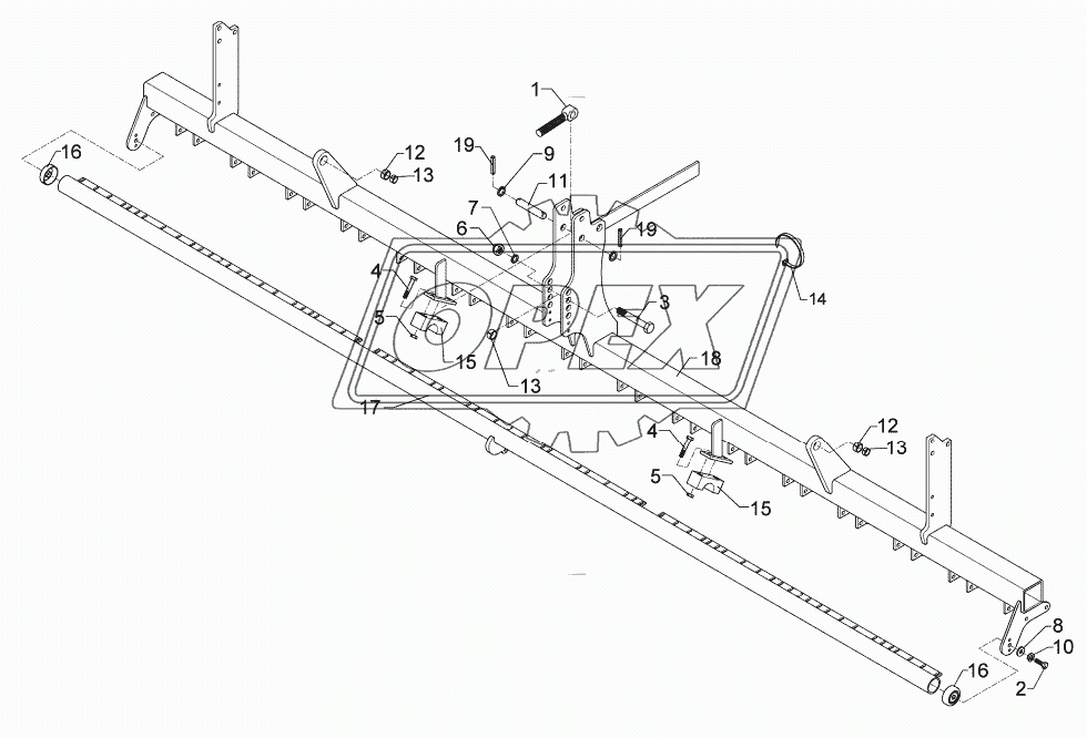 Coulter frame Saphir 7/400-ES 27R-150