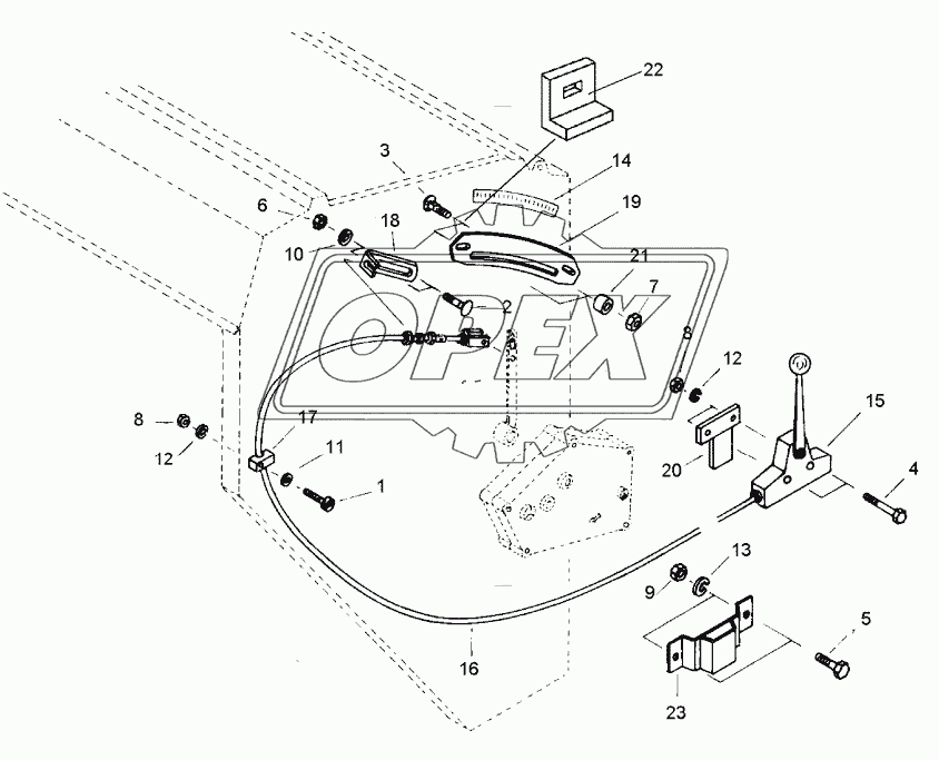 Remote control 6,00m