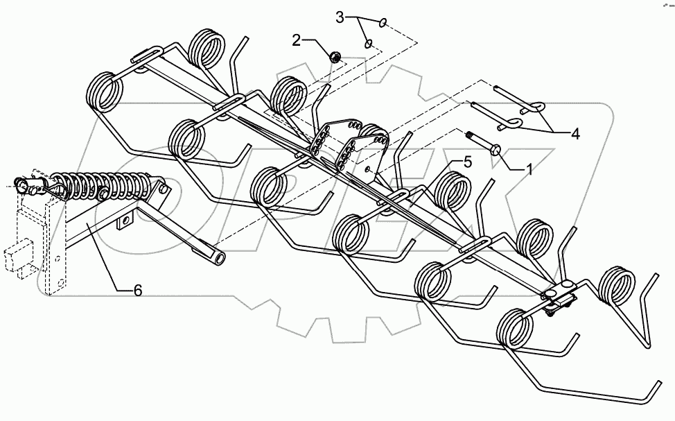 Levelling harrow S-1,50