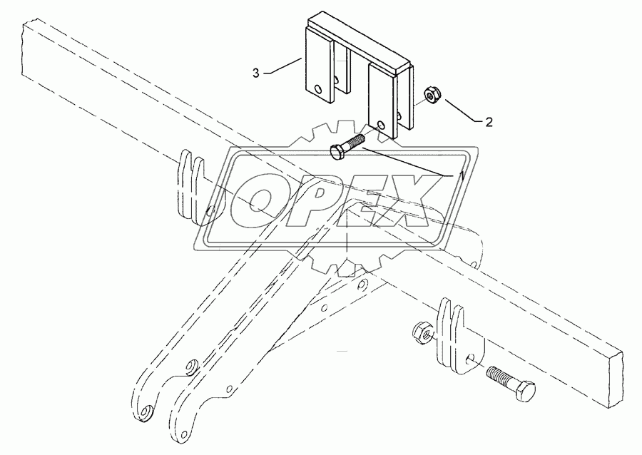 Locking device 25x90 MI