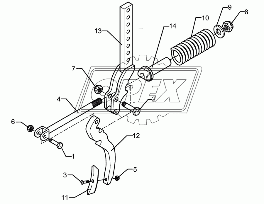 Track scraper FSU P50/6