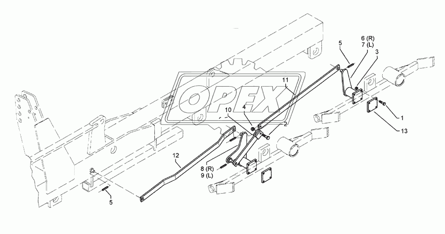 Steering linkage System-Korund 900