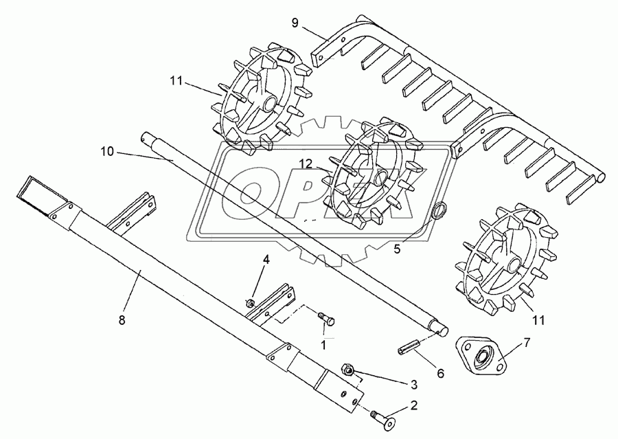 Nockenring roller D450-1,5 NRSK