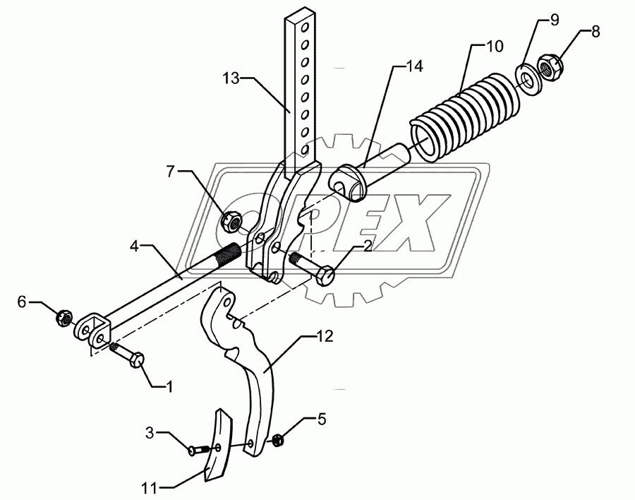 Track scraper FSU P50/6