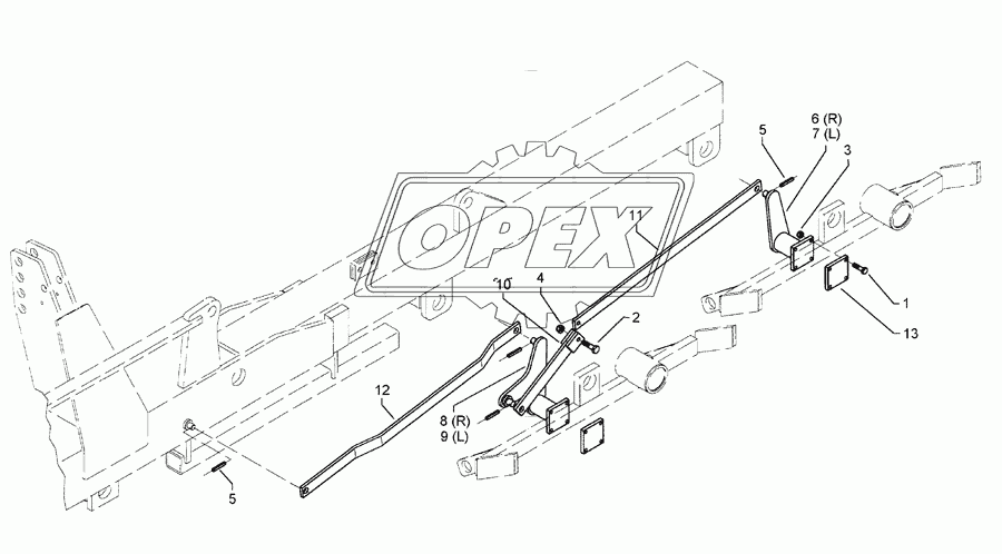 Steering linkage System-Korund 900