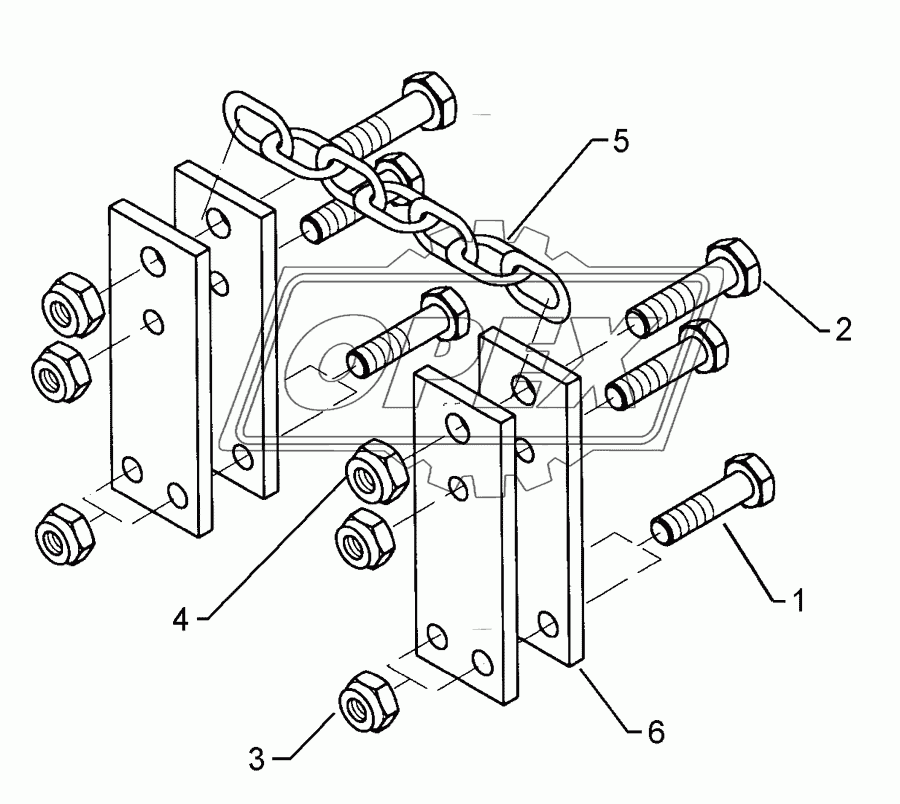 Locking device 30x70 Mi 9M