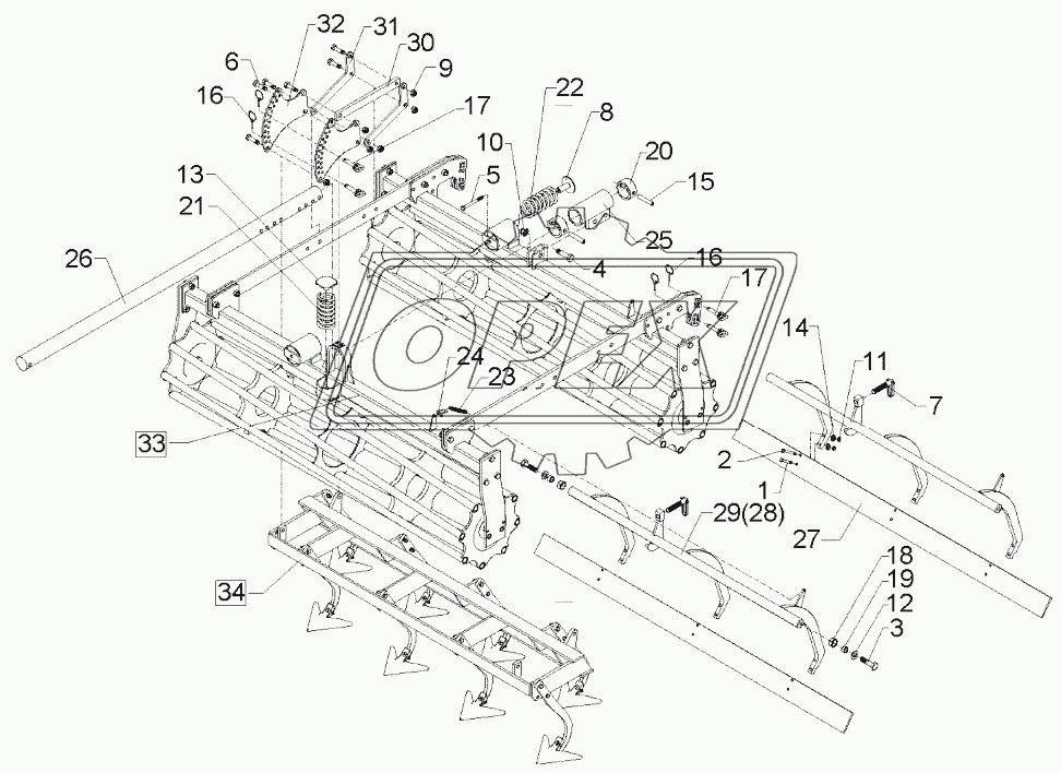 Kompaktor section 2,0m-GZ 18-RK400