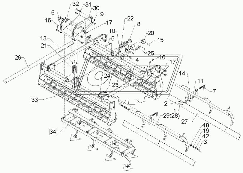 Kompaktor section 2,0m-GFS 8-FK270-B