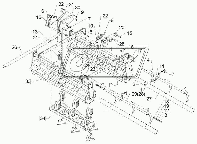 Kompaktor section 1,5m-GFS28-6U-RK400