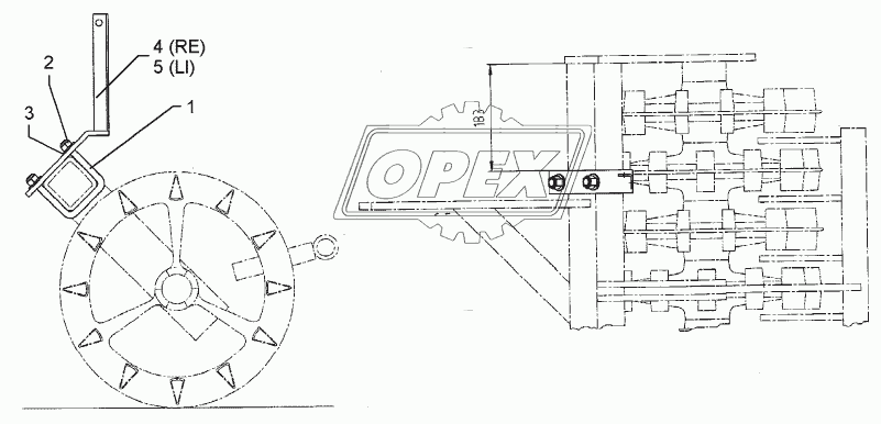 Carrier for light LH 13