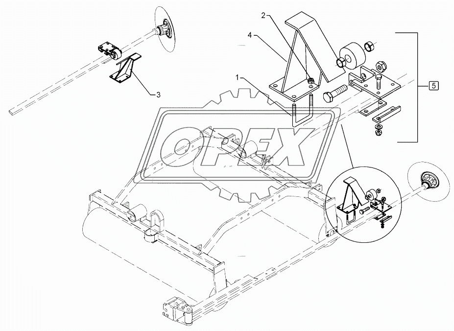 Bracket Kompaktor 500-600 KA