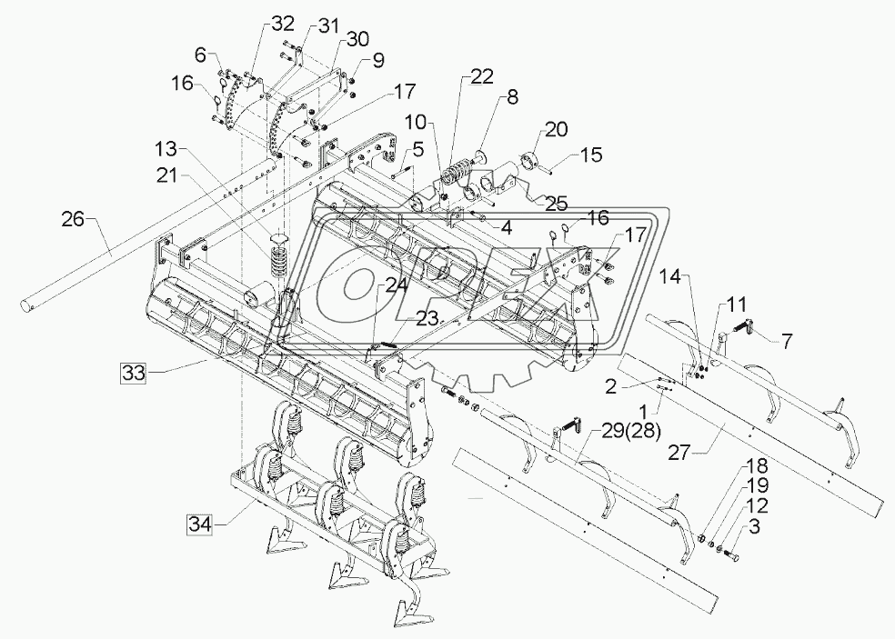 Kompaktor section 1,5m-GFS28-6U-FK270