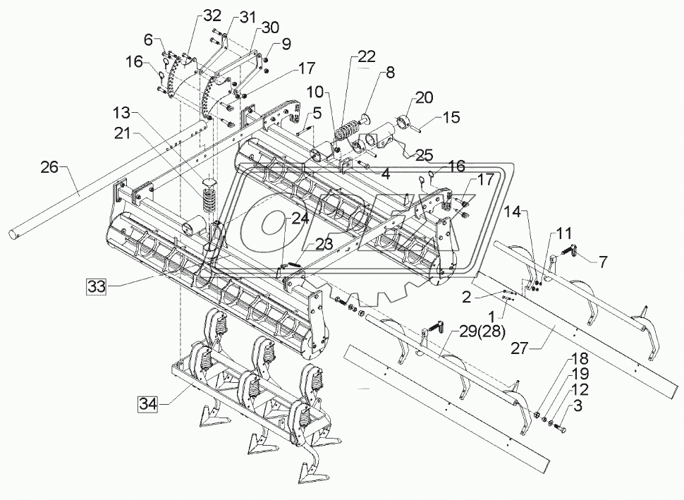 Kompaktor section 2,0m-GFS28-6U-FK270