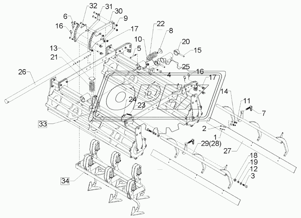 Kompaktor section 2,0m-GFS28U-6-RK400